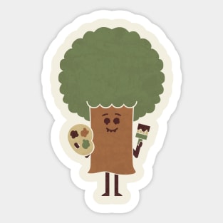 Happy Tree Sticker